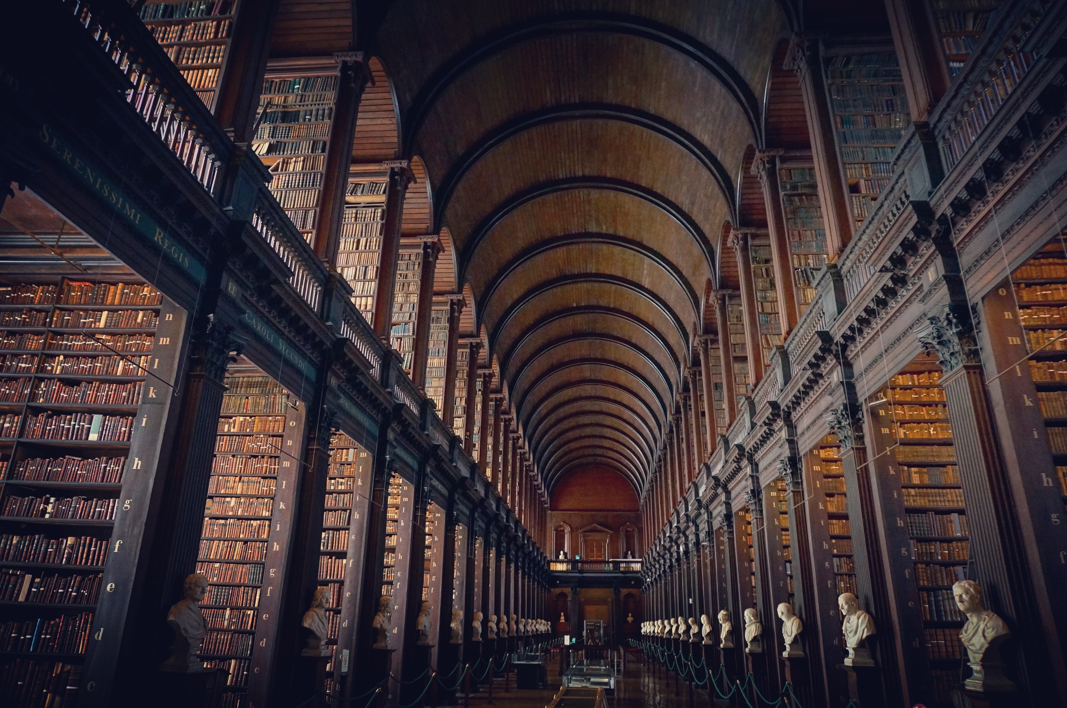 library interior