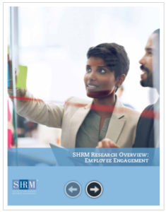 Employee Engagement Research Overview by SHRM